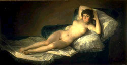 Goya: La Maja Desnuda (1814)
