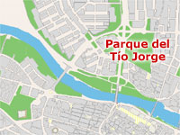 Localización del Parque del Tío Jorge