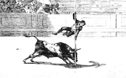 Goya: serie Tauromaquia (1816)